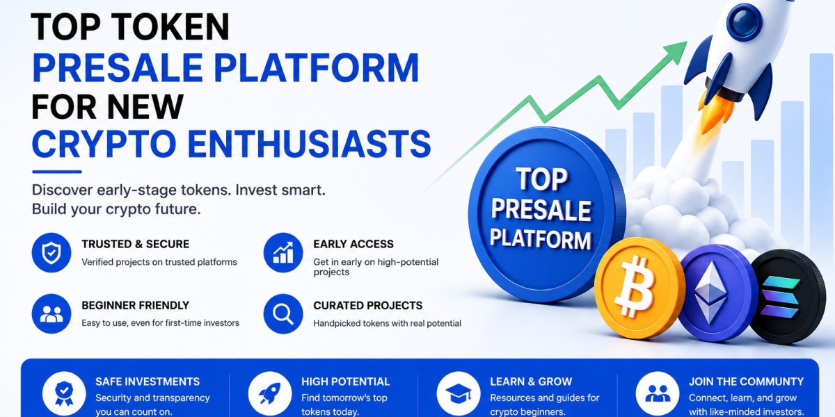 Top Token Presale Platform for New Crypto Enthusiasts