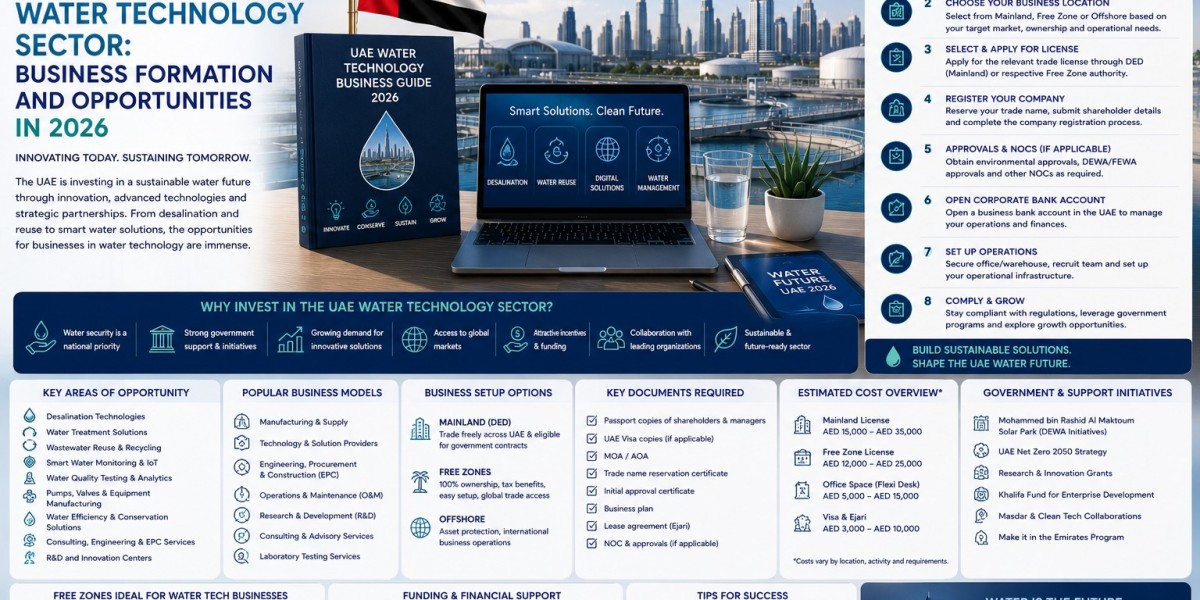 The UAE's Water Technology Sector: Business Formation and Opportunities in 2026