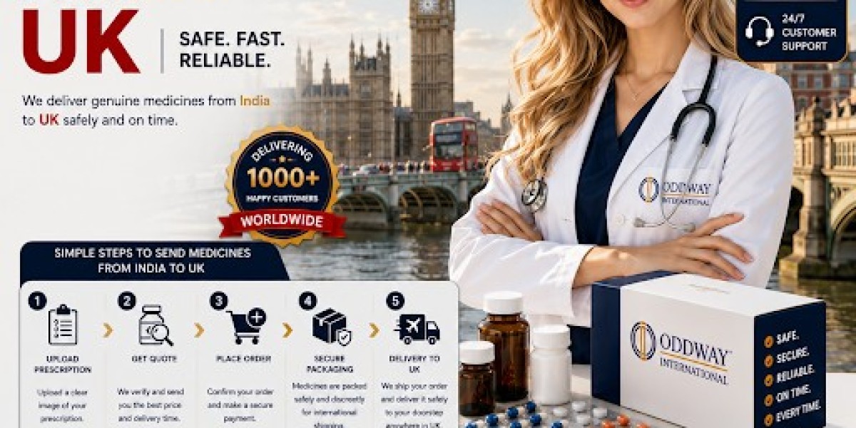 Medicine Courier from India to UK | Trusted Medicine Delivery Services – Oddway International