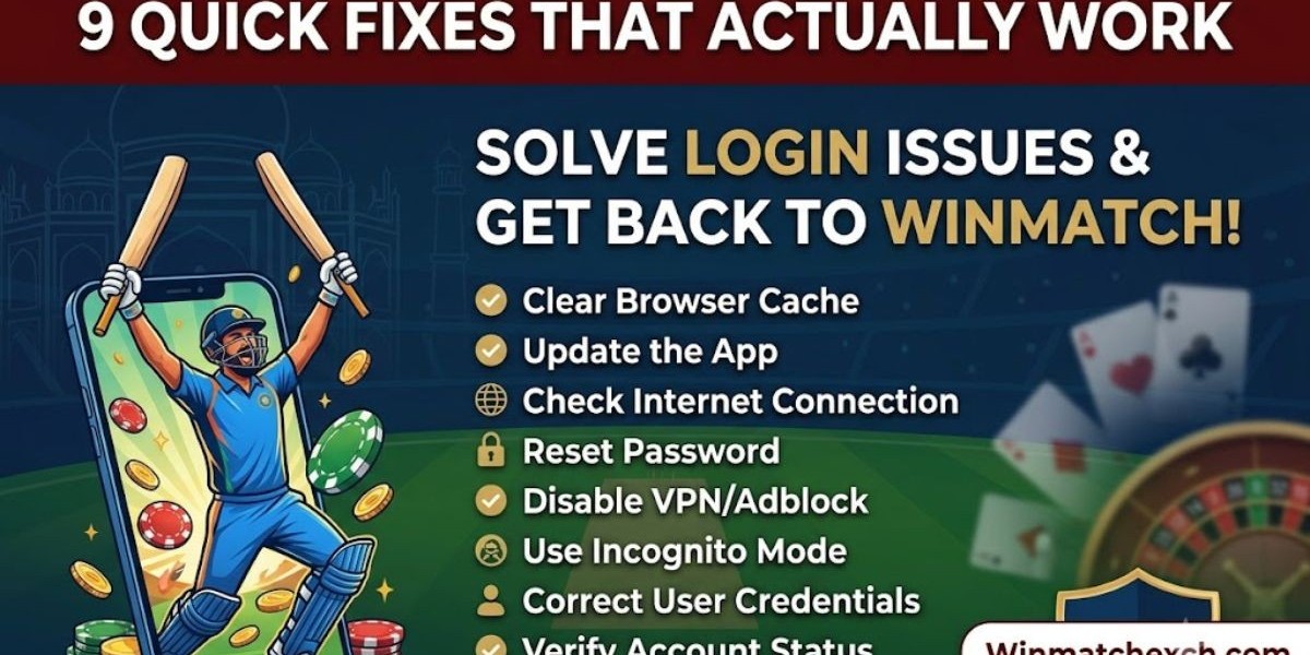 Winmatch Login Not Working: 9 Quick Fixes That Actually Work
